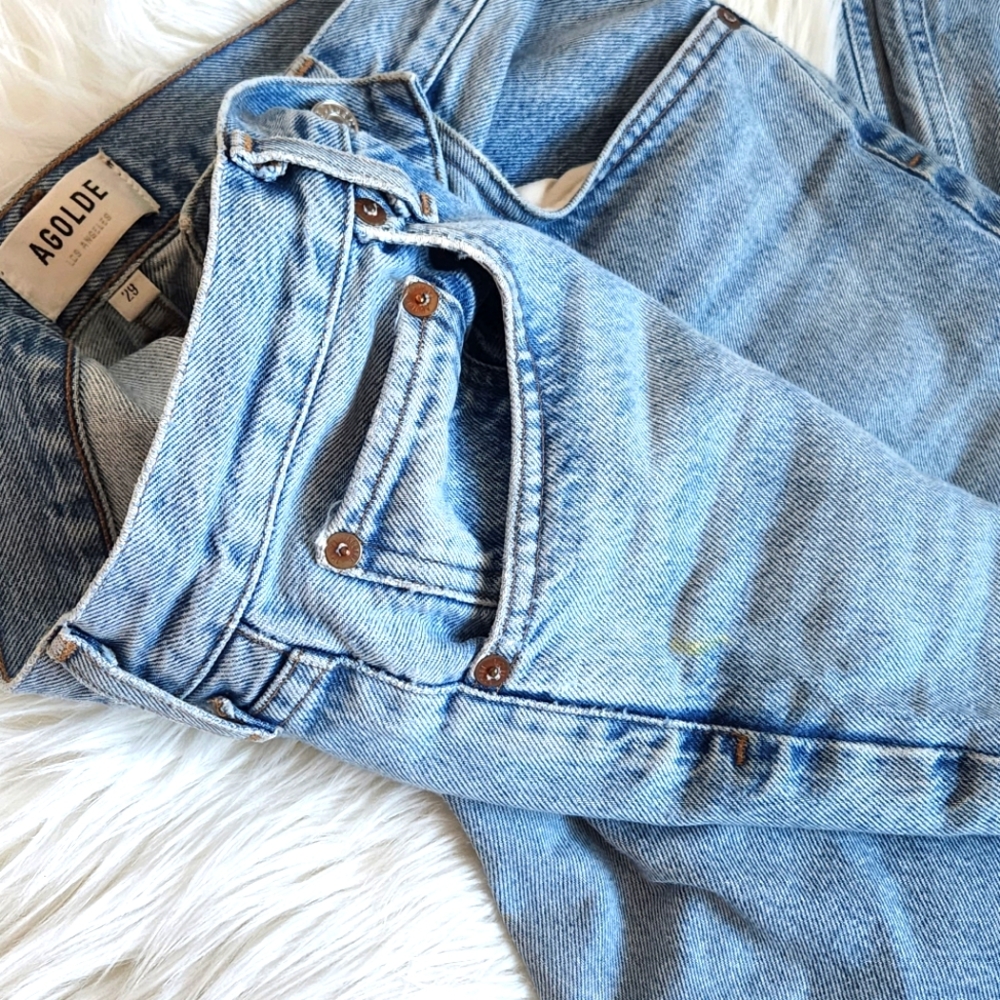 AGOLDE made in USA Riley in Zephyr size 29